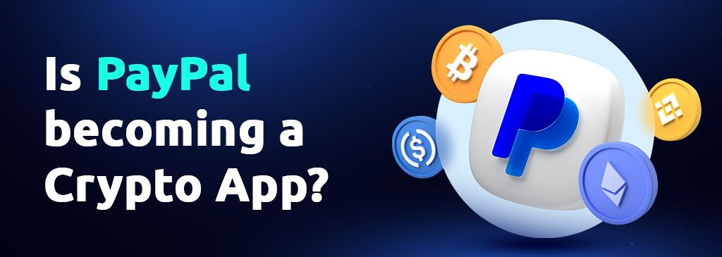 English text on the left side of the visual with PayPal and cryptocurrency logos on the right side 1000x300