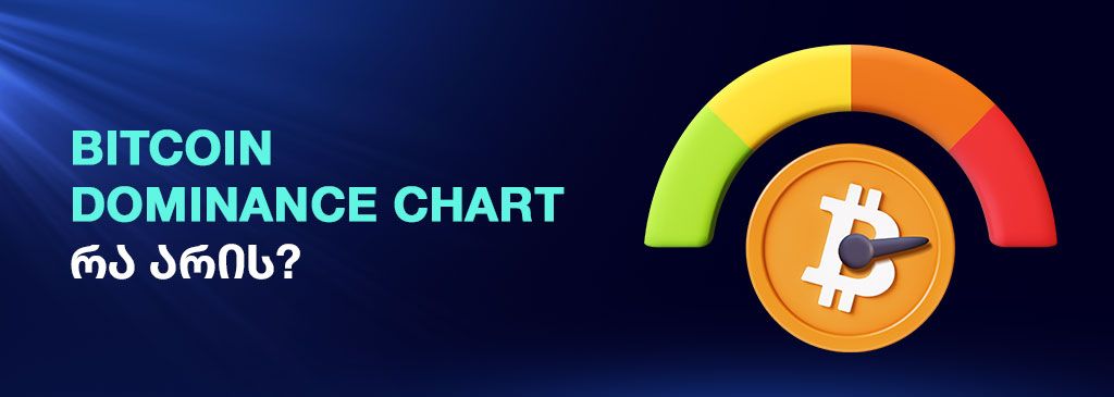 Georgian text on the left side of the visual with Bitcoin Chart on the right side 1000x300
