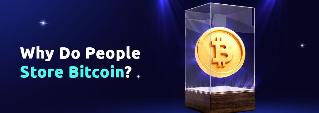 On the right side, the Bitcoin logo is in a Glass Box, and on the left side English Text